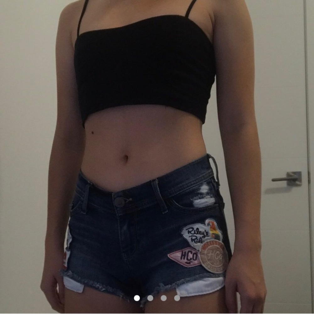 low rise hollister shorts
